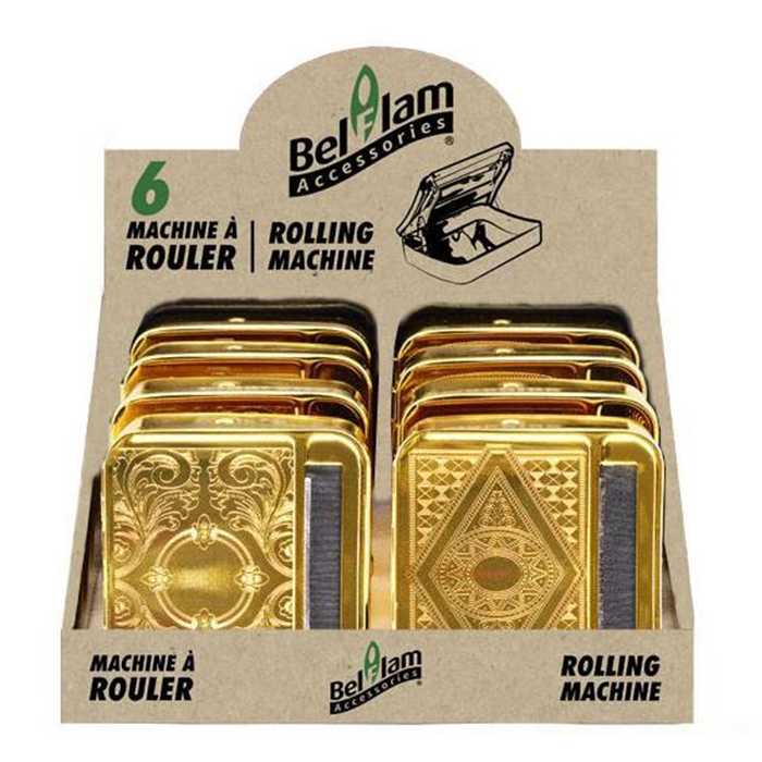 BELFLAM ROLLING MACHINE GOLD 70MM (X6)