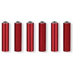 BRIQUET MICRO ELECTRIC RED SLEEVE  (X30)