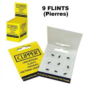 CLIPPER FLINTS BLISTER (24X9)