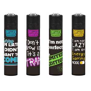 LIGHTERS FUNNY SAYING (X48)