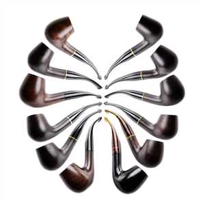 MYON PIPES 9MM BROWN LACQUERED ASSORTED (X12)