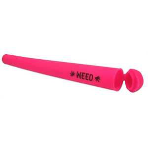 PLASTIC CONE PINK WEED (X36)