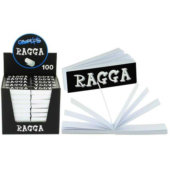 RAGGA PRECUT FILTER TIPS 55X18MM (X100)