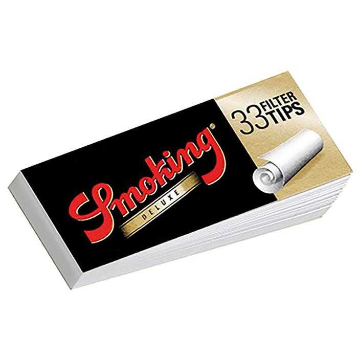 SMOKING FILTER TIPS 60 X 25MM  (X33)